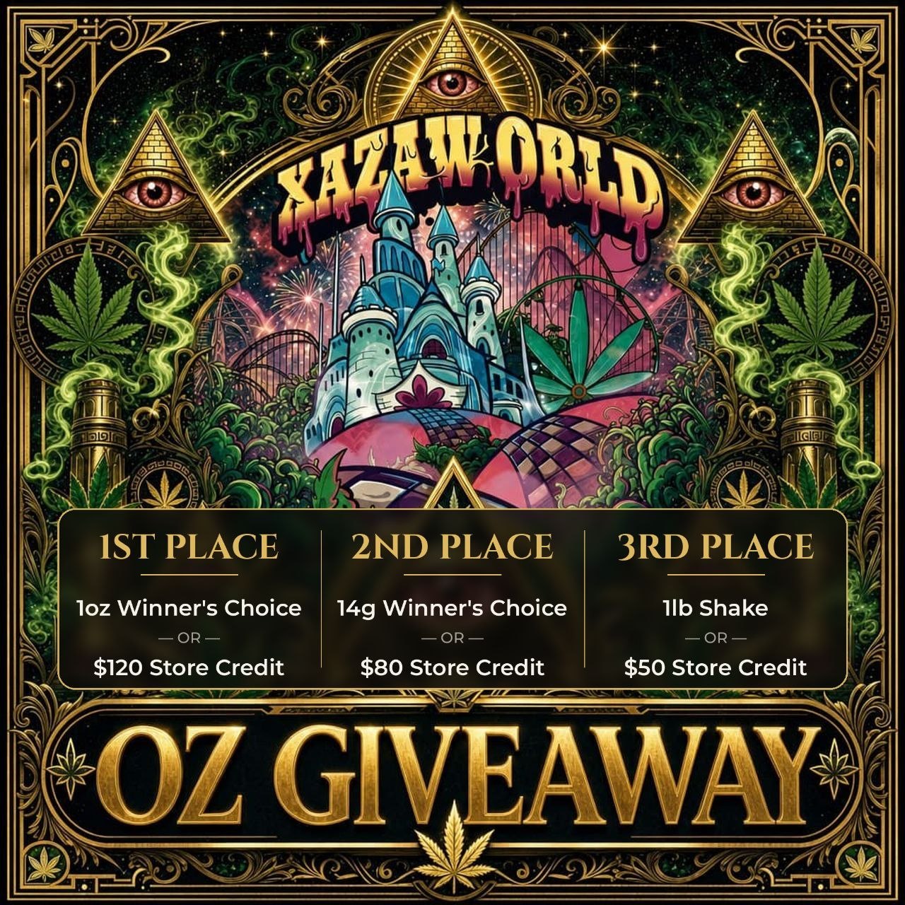 Xazaworld Giveaway